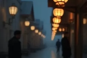 《青色海岸线》封面：海浪推上覆盖青苔的礁石